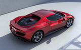 94 Ferrari 296 GTB 2021 official reveal aerial