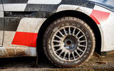 Jaguar F-Type rally car 2019 driven alloy wheels
