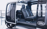 Jaguar Land Rover Project Vector official images - interior seats reversed