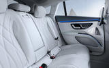 94 Mercedes Benz EQS interior official rear seats