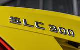 Mercedes-Benz SLC final edition official press - rear badge