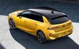 94 Vauxhall Astra 2022 official images aerial rear