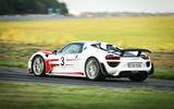 95 fastest cars tested by Autocar Porsche 918 spider