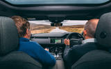 Land Rover Range Rover Evoque 2019 first ride review - Steve Cropley passenger 1