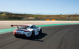 Porsche 911 RSR-19 drive - cornering rear