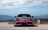 Toyota Supra 2019 prototype first drive review static nose