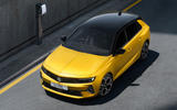 95 Vauxhall Astra 2022 official images aerial front