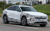 96 Audi E tron sportback 2022 facelift spies lead