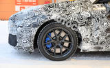 BMW 2 Series camouflage winter testing 2019 - alloy wheels
