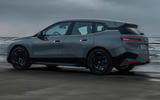 96 BMW iX M60 2022 reveal tracking rear