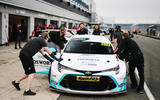 96 BTCC hybrid racer debut feature pitlane