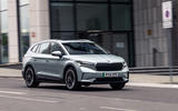 96 Enyaq vs Ioniq 5 2021 Skoda tracking front