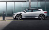 Jaguar I-Pace 2021 facelift official images - tracking rear