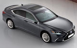 96 Lexus ES 2021 official reveal images static aerial