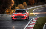 Mercedes-AMG GT Black Series Nurburgring record - jump