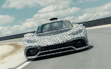 Mercedes-AMG One official camouflaged tracking images - nose