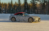 96 Mercedes AMG SL prototype official winter testing side