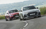 96 super estate triple test 2021 AMG Audi cornering