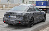97 2024 BMW M5 hybrid spy images rear