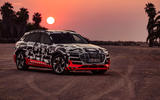 Audi e-Tron 2019 prototype first drive review - static front
