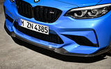 BMW CS 2020 official press images - front splitter