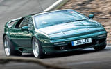 97 lotus esprit front cornering