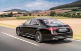 2021 Mercedes-Benz S-Class official reveal images - tracking rear
