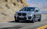BMW X3M official press - on the road front