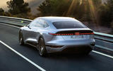 98 Audi A6 E tron Concept official tracking rear
