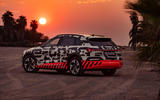 Audi e-Tron 2019 prototype first drive review - static rear