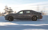 98 BMW i7 official winter testing 2021 side pan