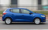 Dacia Sandero 2021 UK official images - side