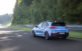 Hyundai i30 N 2020 facelift official images - track rear