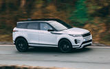 Land Rover Range Rover Evoque 2019 first ride review - hero side