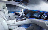98 Mercedes Benz EQS interior official cabin