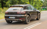Porsche Macan prototype 2018 hero rear