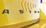 98 Vauxhall Astra 2021 teaser images rear badge