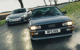 99 Audi quattro meets e tron gt lead