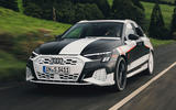 Audi S3 2020 prototype drive - hero front