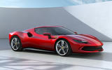99 Ferrari 296 GTB 2021 official reveal hero front