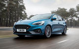 Ford Focus ST 2019 first ride - hero front