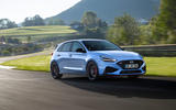 Hyundai i30 N 2020 facelift official images - track front