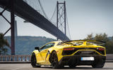 Lamborghini Aventador SVJ 2018 first drive review static rear