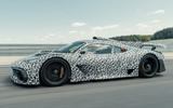 Mercedes-AMG One official camouflaged tracking images - front