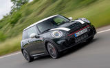 99 Mini JCW anniversary official images tracking front