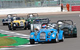 99 Morgan racing club racing lead