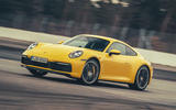 2019 Porsche 911 Carrera S track drive - hero front