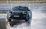 Porsche Taycan breaks electric drift record - official images - lead