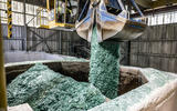 recycled glass processing