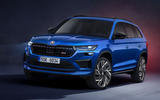 99 Skoda Kodiaq VRS 2021 official images hero front